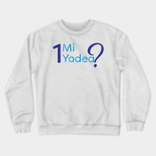 Echad Mi Yodea - Funny Passover Seder Tshirt design Crewneck Sweatshirt